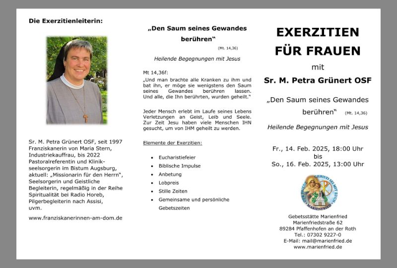 250214-Sr. Petra Exerzitien fuer Frauen