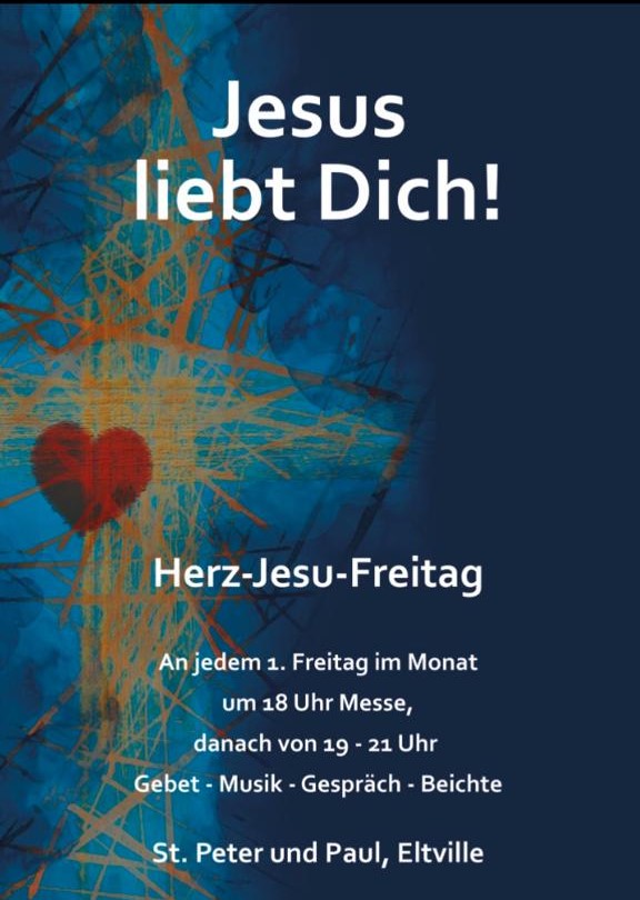 Herz Jesu Freitag in St. Peter und Paul, Eltville