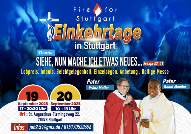 Exerzitien mit Pater Raul Mambo
