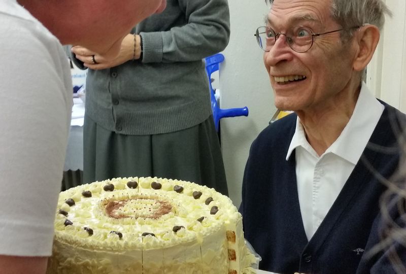 Pater Helmut 80-Geburtstag