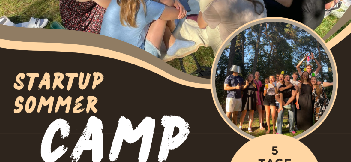 Vorderseite Sommercamp startupwest 2024
