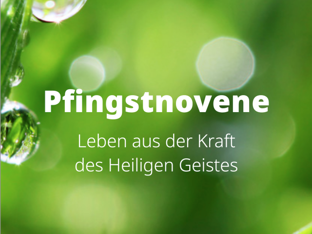 Beitragsbild Homepage Pfingstnovene 2026