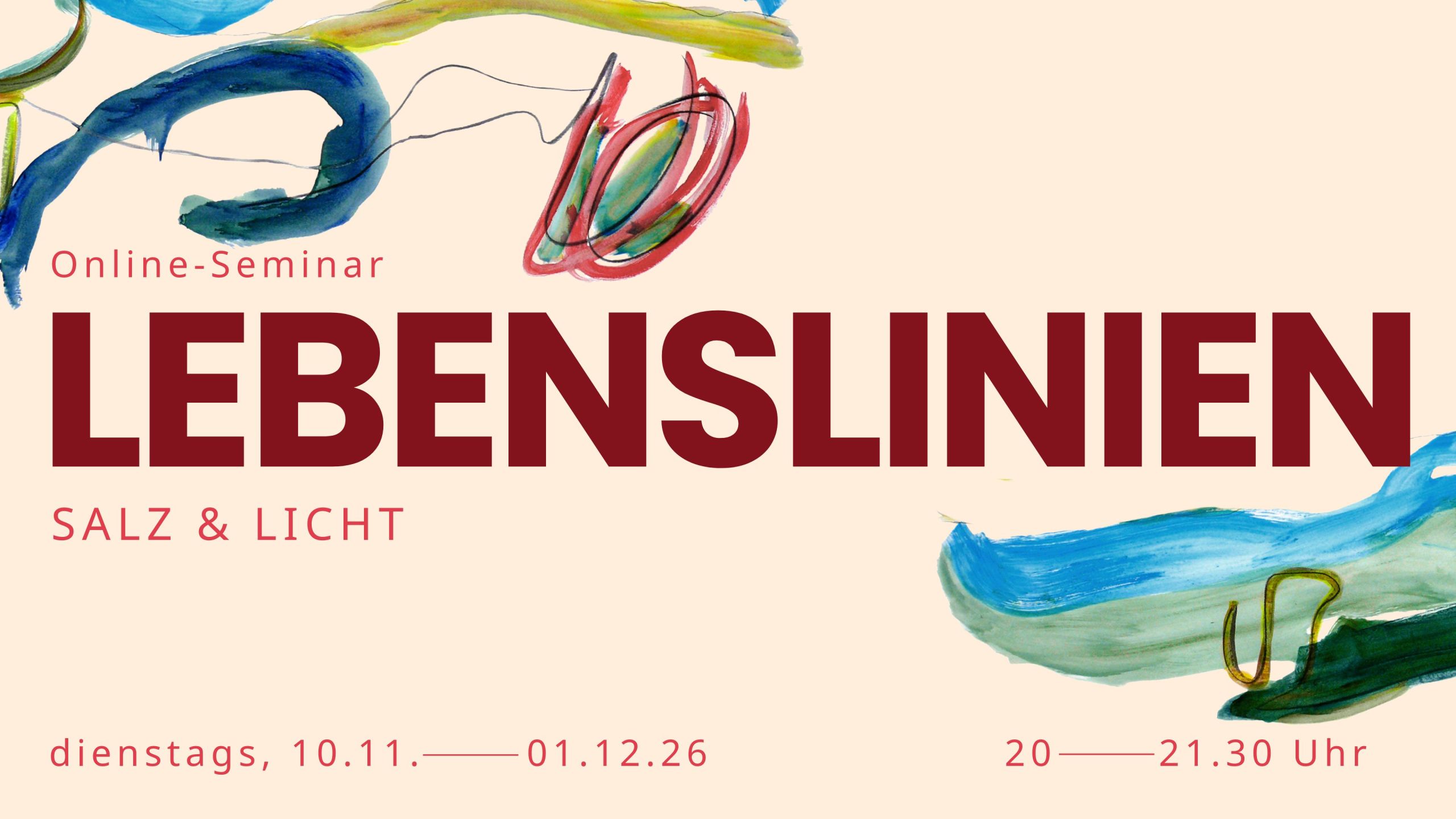Onlineseminar: Lebenslinien - Salz & Licht