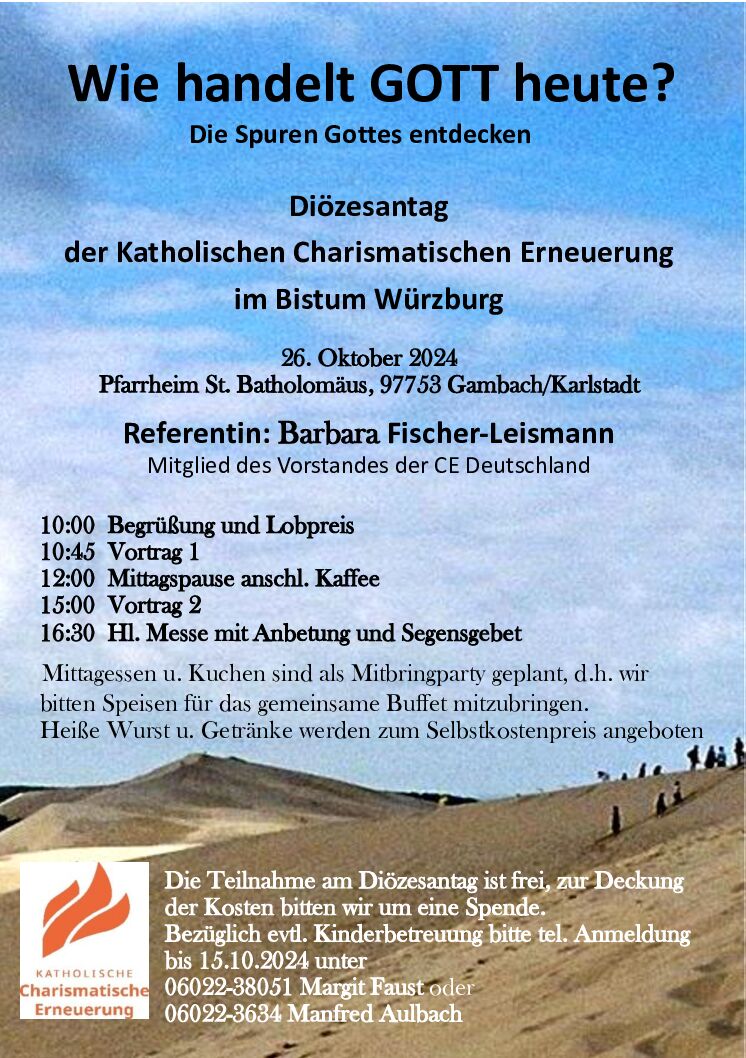 Diözesantag der CE Würzburg